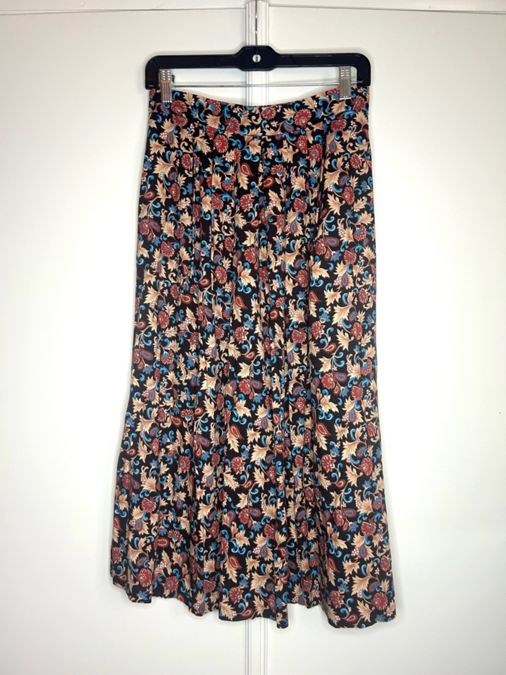 Vintage Odyssey Boho Paisley Skirt